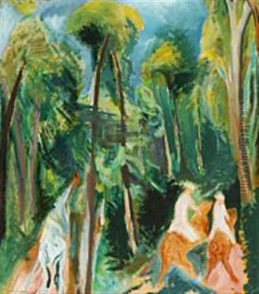 Forest Painting - view 1