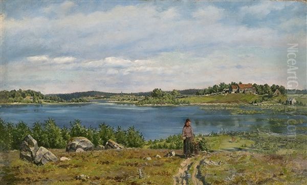 Fra Vandsjo Ved Moss - view 1