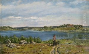 Fra Vandsjo Ved Moss by Jorgen Sorensen