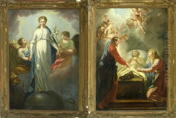 Die Auferweckung Des Lazarus (+ Maria Immaculata; 2 Works) - view 1