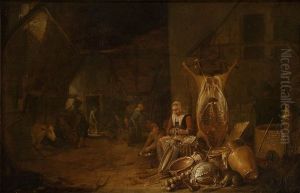 Tavern Scene by Hendrick Martensz Sorgh