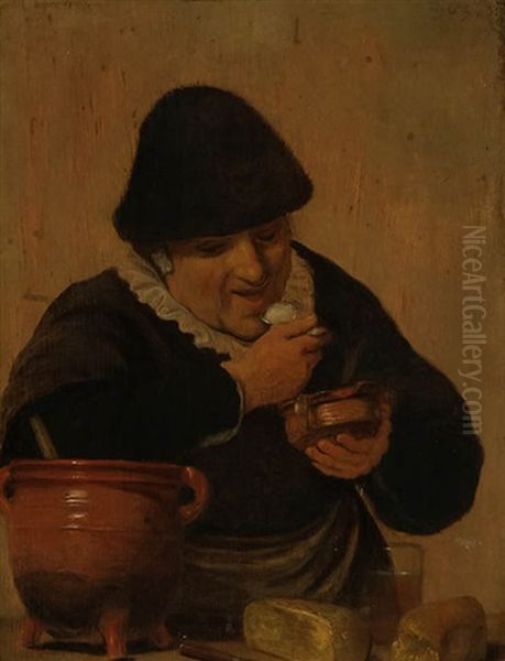 Man Eating - view 1