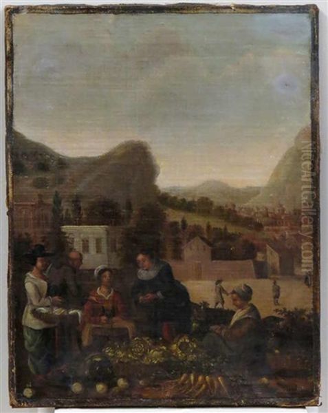 The Vegetable Seller - view 1