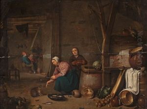 Inside A Tavern