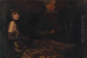 Portrait Of An Elegant Woman by Eduardo Soria