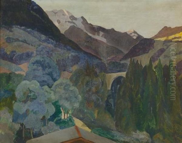 Landscape With Bridge - view 1