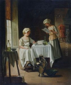 La Lecture Dans Une Cuisine
