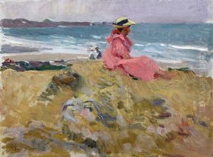 Elena En La Playa, Biarritz