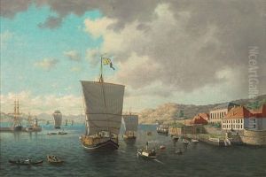 Indseilingen Til Bergen by Frederik Sorvig