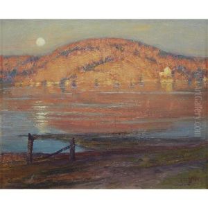 Moonlit River by George William Sotter