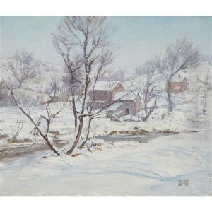 Creek In Winter