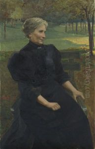 Ritratto Di Ercolina Rabossi Contessa Massazza by Giovanni Sottocornola