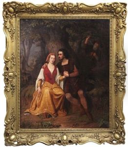 Scene Galante by Charles Soubre