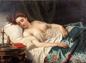 Imogene, Fille De Cymbeline by Wilhelm Ferdinand Souchon