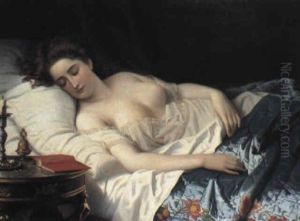 Imogen From Shakespeare's Cymbeline by Wilhelm Ferdinand Souchon
