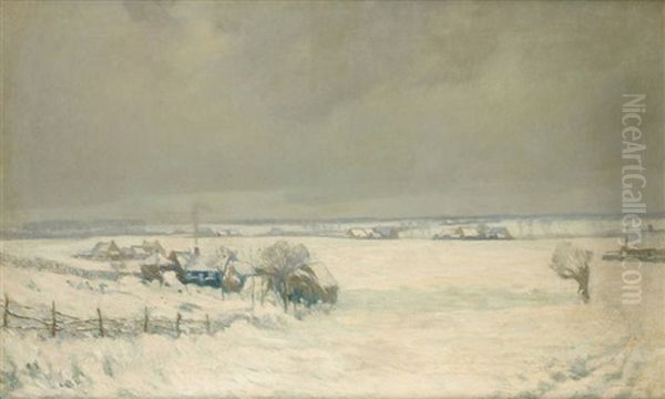 Paysage Enneige - view 1