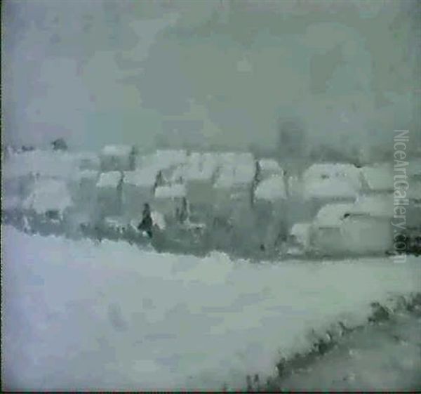 Latem Sous La Neige - view 1