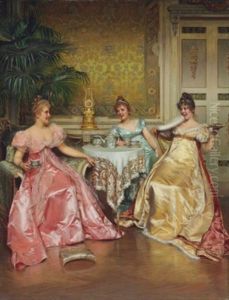 Afternoon Tea For Three by Charles Soulacroix