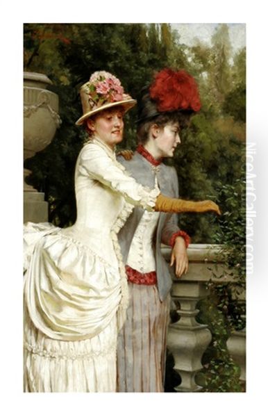 Women On A Balcony - view 1