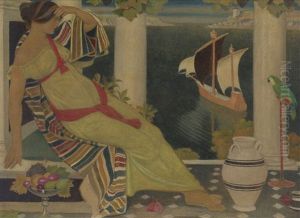 Ariadne In Naxos by Joseph Edward Southall