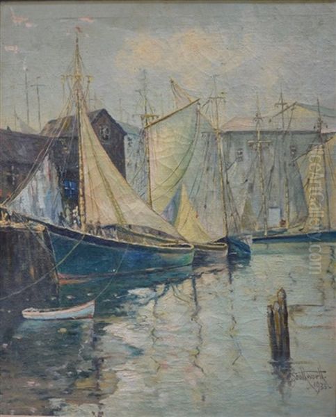 Seascape With Boats - view 1
