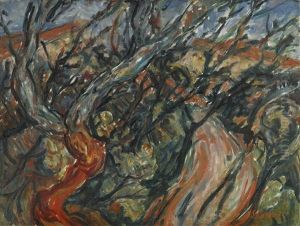 Paysage Arbreux by Chaim Soutine
