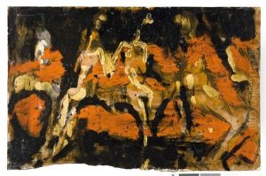 Sans Titre (danse, Cinq Personnages ?) by Louis Soutter