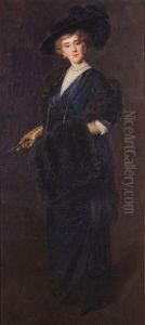 Retrato De Senhora by Alberto Carlos de Souza Pinto