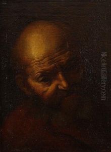 Tete D'homme Barbu by Pieter Jan Brandl