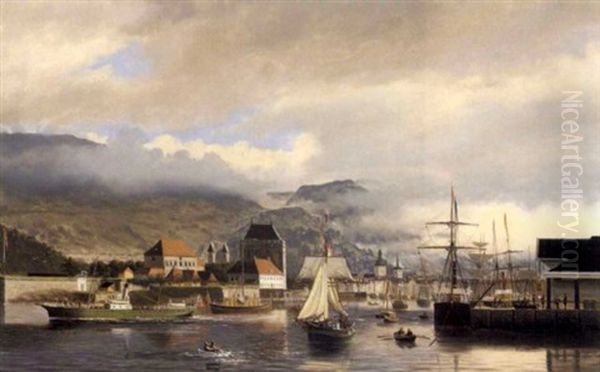 Bergen Sett Fra Sjosiden - view 1