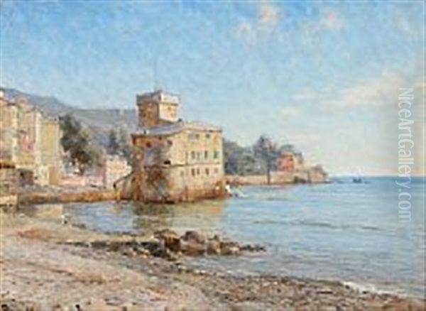The Old Saracen Fortress In Rapallo - view 1