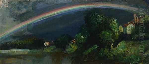 Paesaggio Con Arcobaleno - view 1