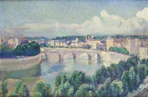 Paesaggio Romano by Armando Spadini
