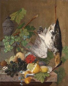 Nature Morte Aux Fruits Et Volaille