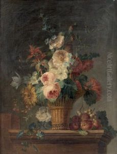 Bouquet De Fleurs by Cornelis van Spaendonck