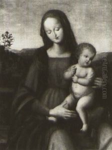 Madonna And Child by Spagna (Giovanni lo Spagnolo)