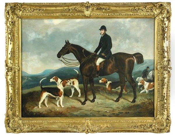 A Huntsman With His Hounds - view 1