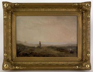 Coastal Scene With Figures Coastal Scene With Figures