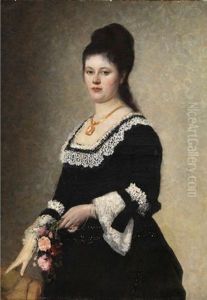 Portrait D'elegante Berlinoise