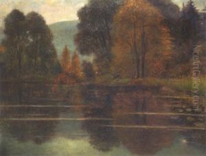 Herbstliche Teichlandschaft