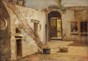 Interno Di Cortile by Angelo Brando