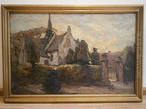 Kerkje Te Vlassenbroek by Leo Spanoghe