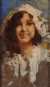 Ritratto Di Giovanetta by Angelo Brando