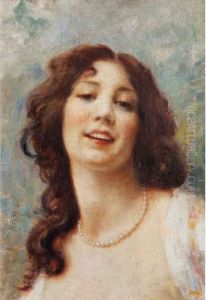 Ritratto Di Fanciulla by Angelo Brando