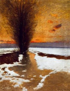 Winter Morning by Bela Von Spanyi