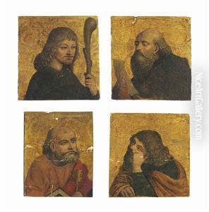 Four Apostles (set Of 4) by Giovanni Martino Spanzotti