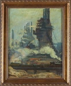 Steel Mills by Arthur Watson Sparks