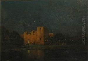 Evening Gathering At An Adobe