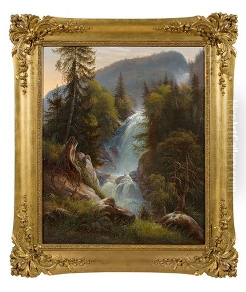 Der Giessbach Im Berner Oberland - view 1