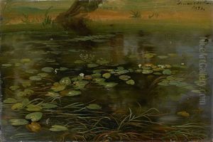 "die Weise Wasserlilie" by Karl Christian Sparmann